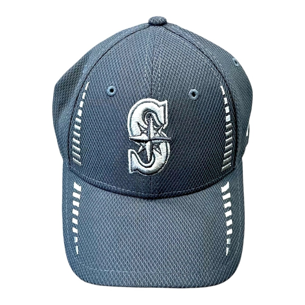 Mariners MLB New Era Baseball Cap Hat, Gray, Logo, Youth One Size